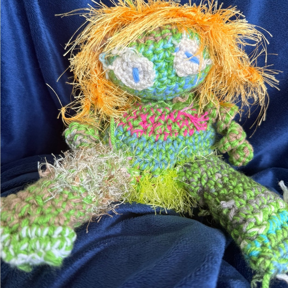 Scrapkins Crochet Doll